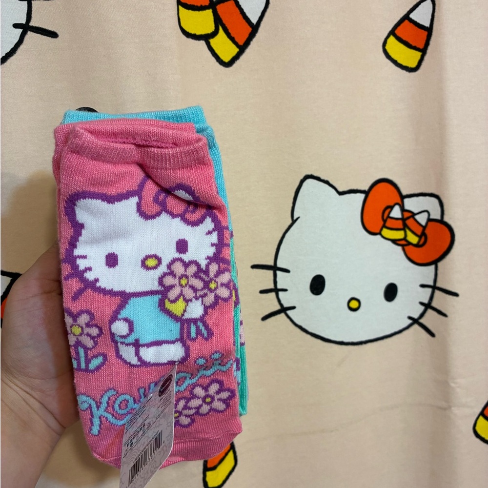 Hello Kitty 5 pair no show socks